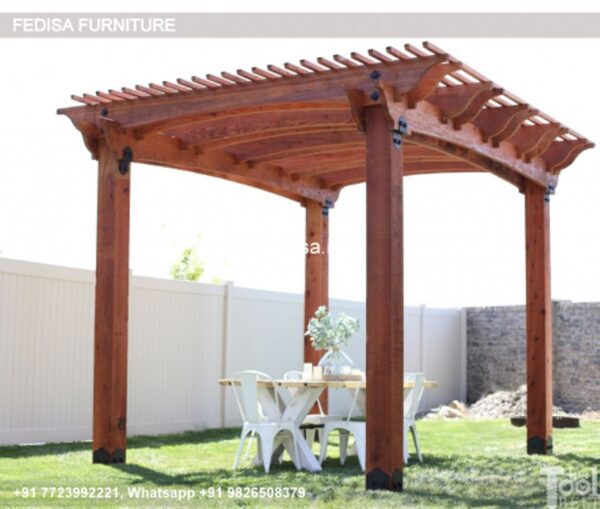 Gazebo Wooden Gazebo 3m X 3m Pergola Bespoke Gazebos