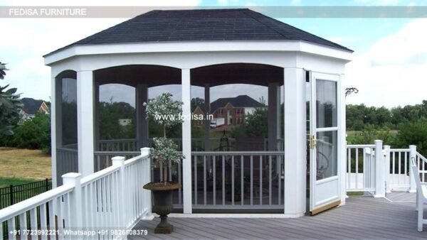 Gazebo Pergola Gazebo L Shaped Wooden Gazebo Sturdy Gazebo For Hot Tub