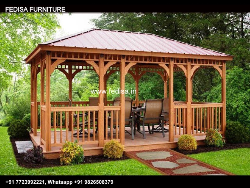 Gazebo Pergola Gazebo 6 Sided Wooden Gazebo 8x8 Hot Tub Gazebo