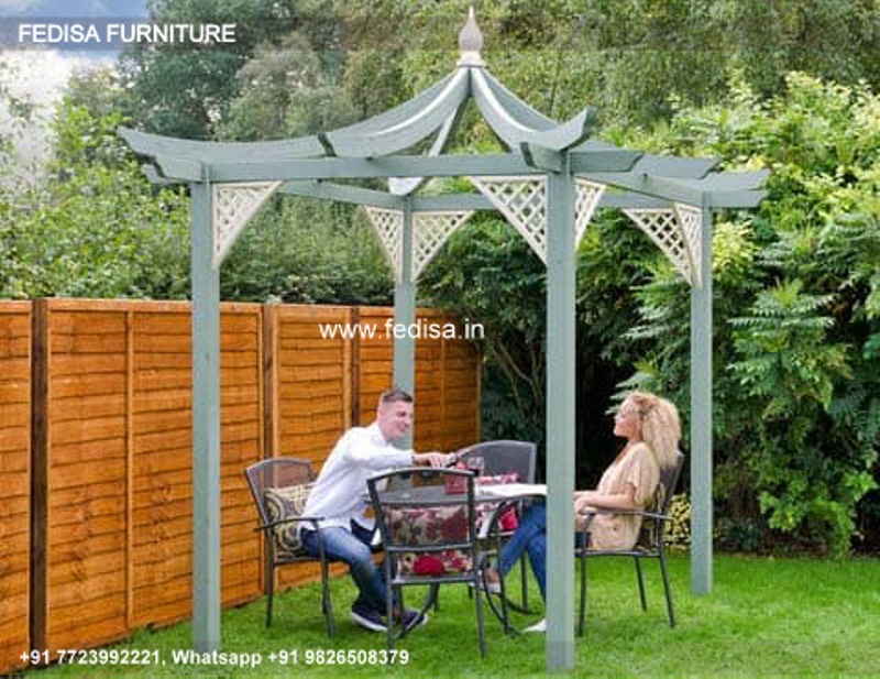Gazebo Wooden Gazebo Metal Pergola 2.5 X 2.9 Wooden Gazebo With Storage