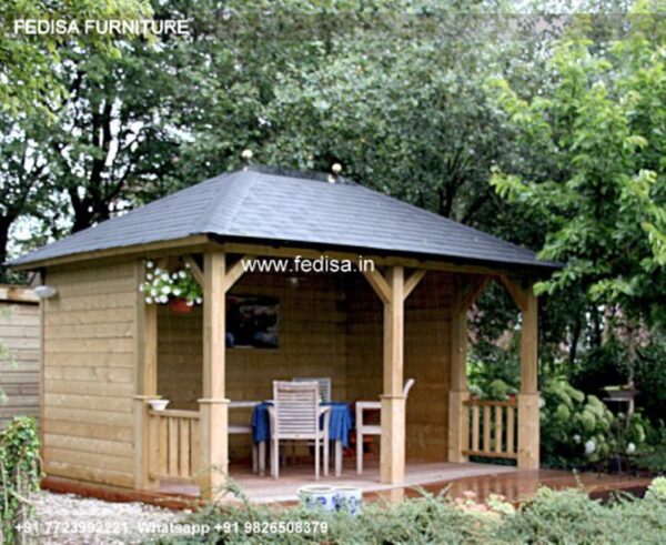 Gazebo Pergola Gazebo Wooden Gazebo Retractable Roof 2m Hexagonal Gazebo