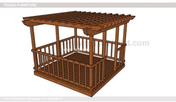 Gazebo Wooden Gazebo 3m X 4m Wooden Gazebo Rustic Wooden Gazebo