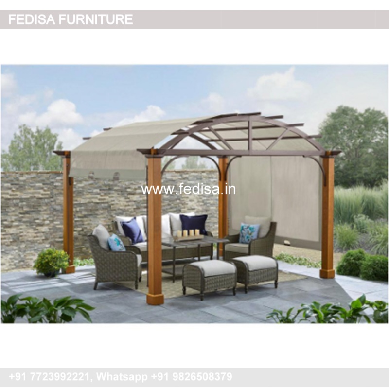 Gazebo Metal Gazebo Pergola Gray Metal Pergola Next To Shed