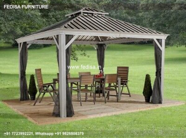 Gazebo Wooden Gazebo Simple Wooden Gazebo Large Wooden Gazebo With Roof