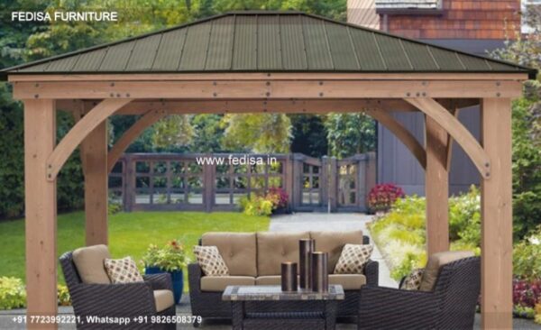 Gazebo Small Gazebo Polenza 2.5 M Gazebo Oak Hot Tub Gazebo