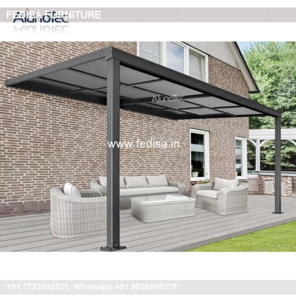 Gazebo Outdoor Gazebo Outdoor Wall Gazebo Metal Gray Gazebo