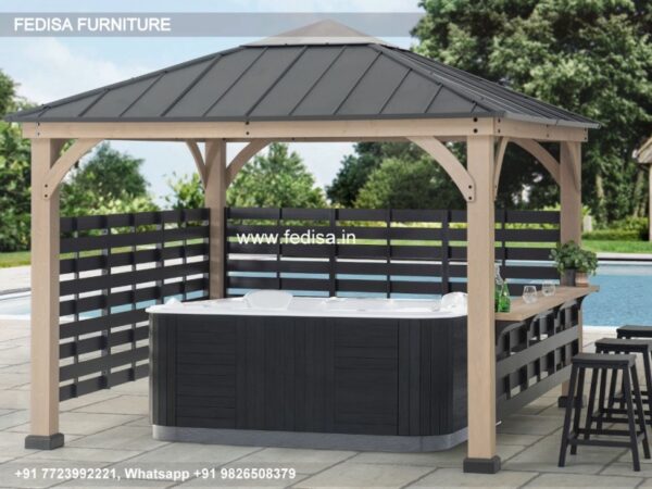 Gazebo Garden Gazebo Octagon Patio Gazebo Solid Wooden Gazebo