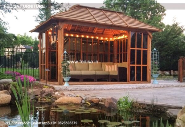 Gazebo Metal Gazebo 3x2 Meter Gazebo Apex Wooden Gazebo
