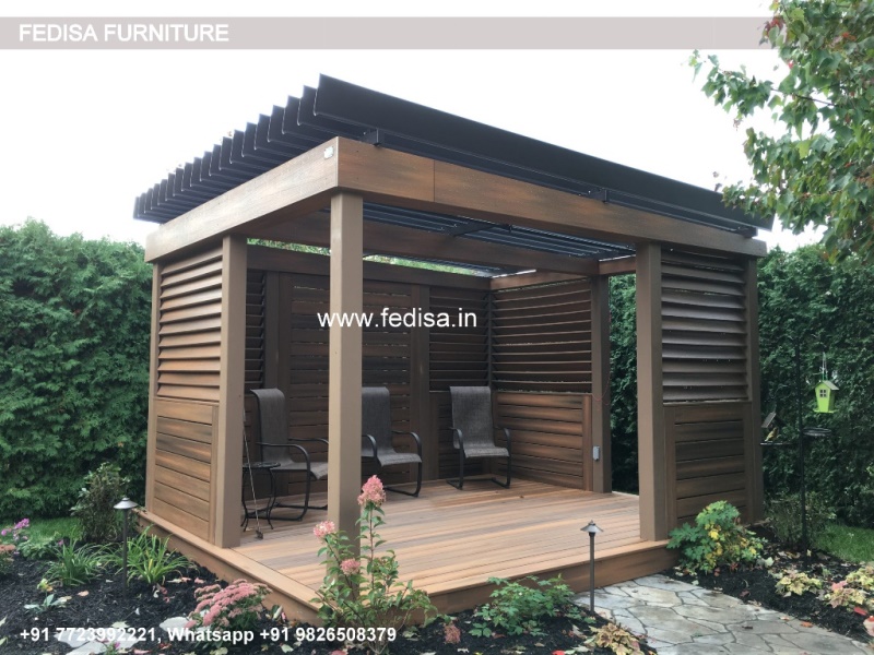 Gazebo Small Gazebo Wooden Built Gazebo Metal Pergola 3m X 4m