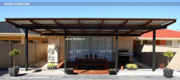 Gazebo Wooden Gazebo 4x3m Wooden Pergola 4 Post Wooden Gazebo