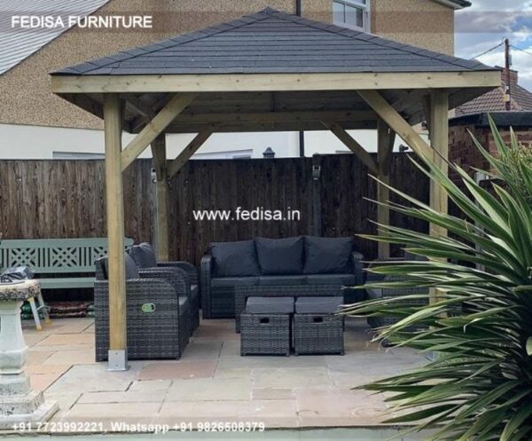Gazebo Outdoor Gazebo 2.5 X 2.5 Permanent Gazebo Pagoda Pergola Gazebo