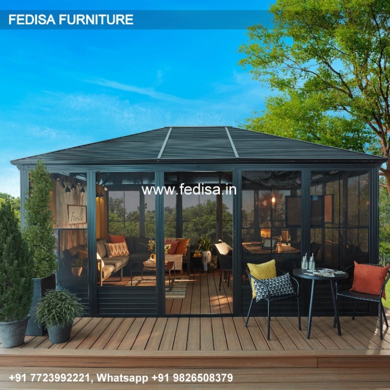 Gazebo Metal Gazebo Garden Gazebo 3m X 6m Hot Tub Garden Gazebo