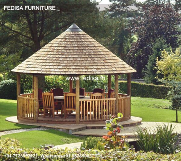 Gazebo Wooden Gazebo Garden Gazebo 6m X 3m Sturdy Gazebo
