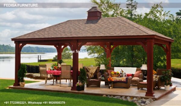 Gazebo Garden Gazebo Hexagonal Wooden Gazebo Qd Pergola