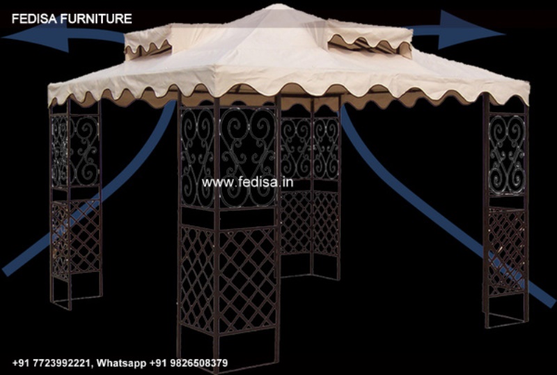 Gazebo Metal Gazebo Best Wooden Gazebo Wooden Gazebo With Tiled Roof