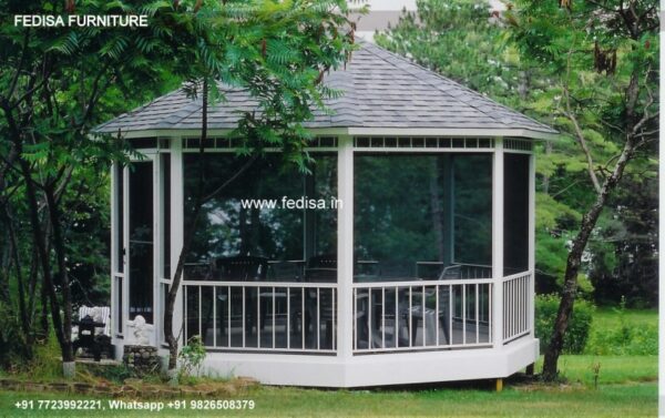 Gazebo Wooden Gazebo Steel Gazebo 2.5 X 2.10 Garden Dome Gazebo
