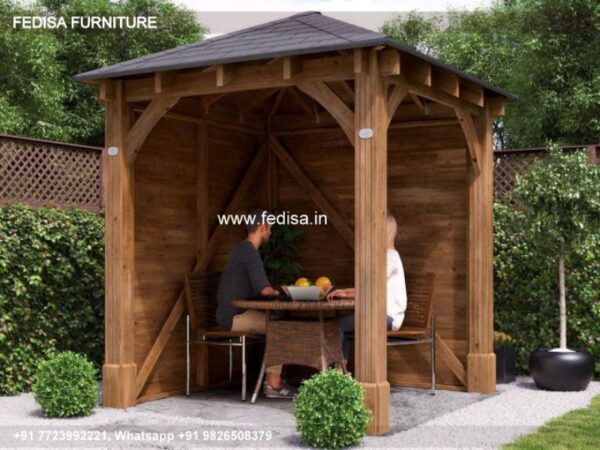 Gazebo Wooden Gazebo Small Corner Wooden Gazebo 5m X 5m Wooden Gazebo