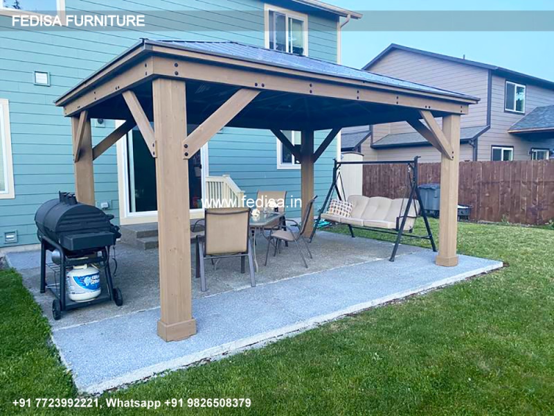 Gazebo Garden Gazebo Pergola 2.5 X 2.5 M Sliding Roof Garden Gazebo