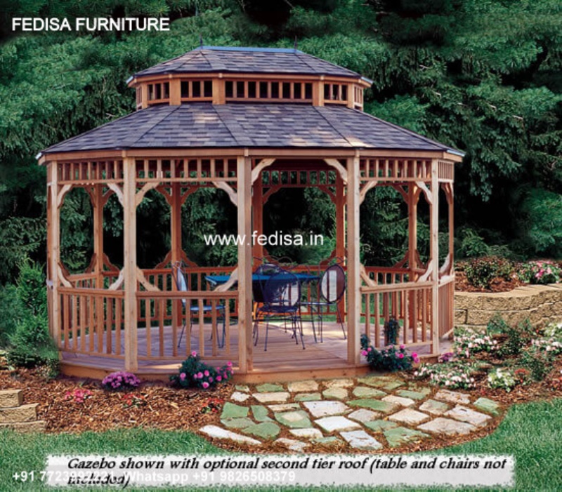Gazebo Outdoor Gazebo Backyard Wooden Gazebo Garden Party Gazebo
