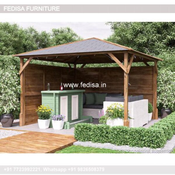Gazebo Wooden Gazebo Wooden Framed Gazebo Gray Wooden Gazebo
