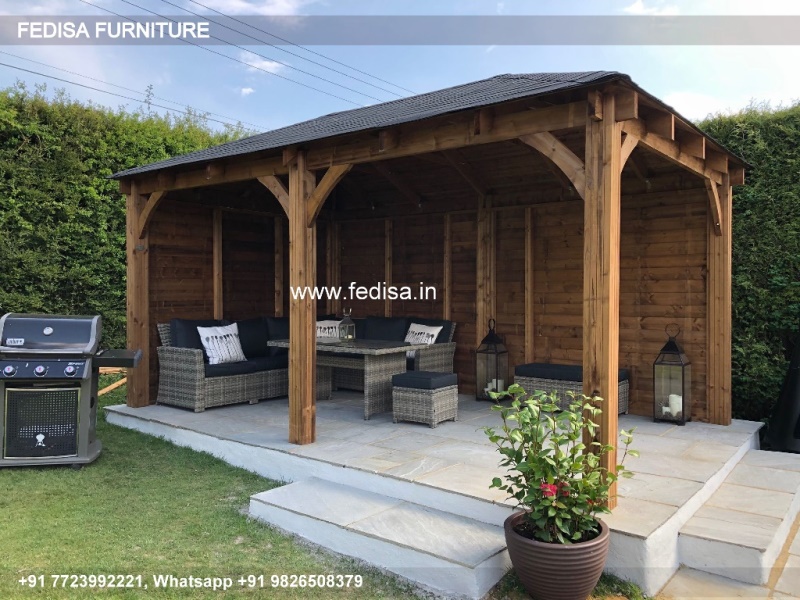 Gazebo Outdoor Gazebo Pent Roof Wooden Gazebo Fdw Gazebo