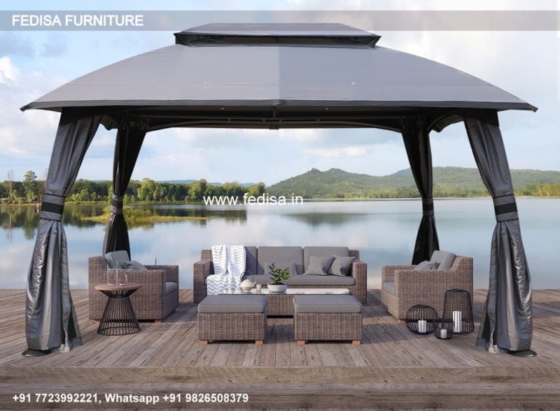 Gazebo Metal Gazebo Outsunny 3x6 Gazebo Wooden Gazebo With Benches