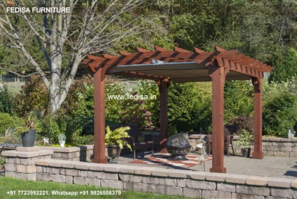 Gazebo Wooden Gazebo Fdw Gazebo 2.5 X 2.5 Gray Gazebo