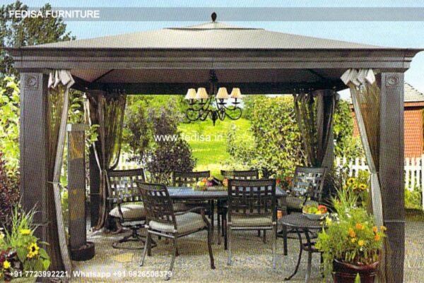 Gazebo Metal Gazebo 8 X 2 Wooden Gazebo Betty Blooma Gazebo