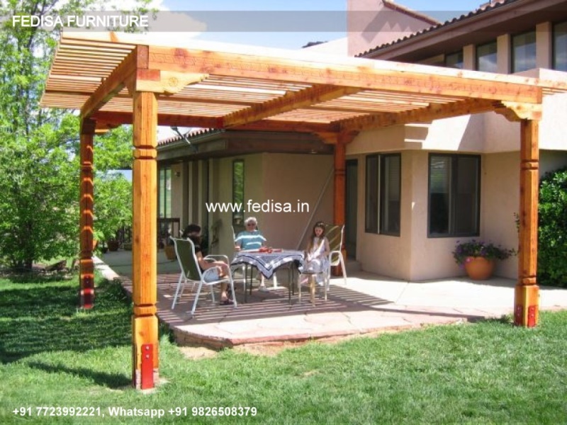 Gazebo Outdoor Gazebo Wooden Pergola 3m X 4m Octagon Patio Gazebo