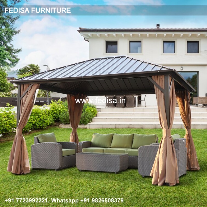 Gazebo Small Gazebo Hot Tub Garden Gazebo Metal Framed Gazebo