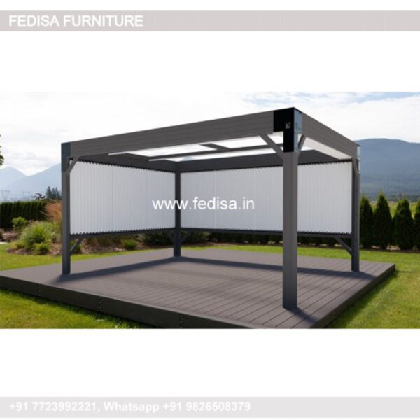 Gazebo Wooden Gazebo Panalsol Metal Gazebo 2.5 X 2.5