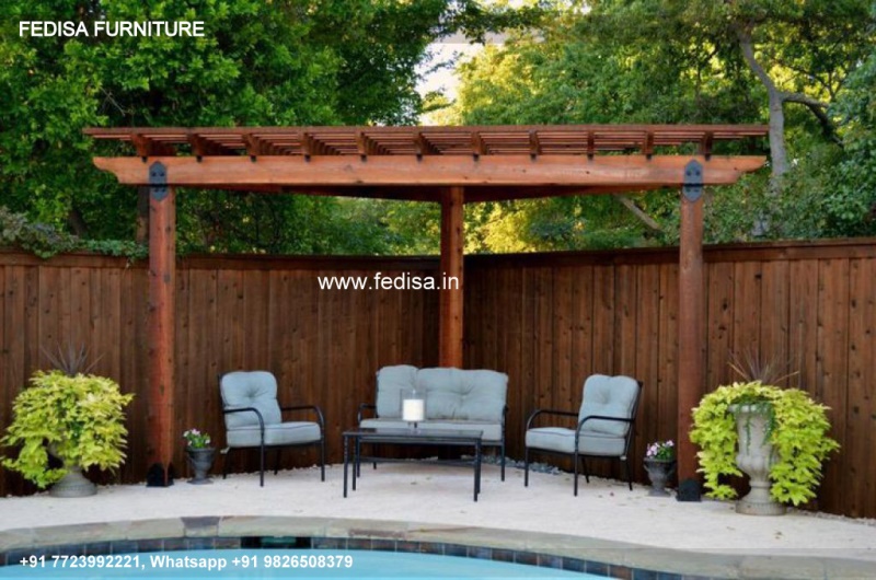 Gazebo Small Gazebo 3mx3m Wooden Pergola 2.5 Gazebos