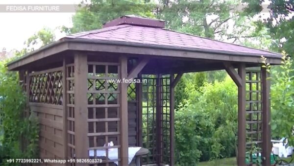 Gazebo Garden Gazebo Sunken Gazebo Wooden Gazebo With Canvas Roof