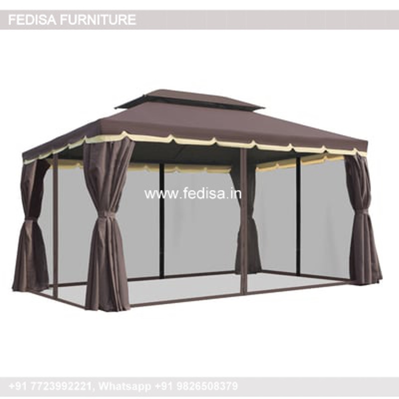 Gazebo Metal Gazebo Wooden Gazebo Hexagonal Metal Pergola 3m X 3m