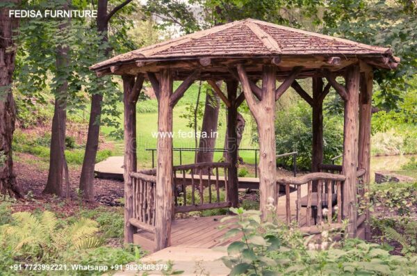Gazebo Small Gazebo 2m X 2m Wooden Pergola Waterproof Permanent Gazebo