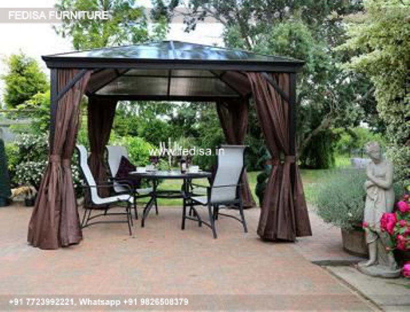 Gazebo Pergola Gazebo 3m X 4m Wooden Gazebo Garden Gazebo With Polycarbonate Roof