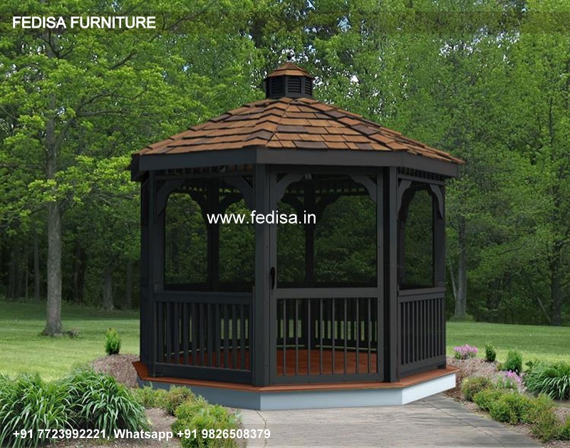 Gazebo Garden Gazebo Wooden Gazebo Pent Roof Thatched Roof Garden Gazebo
