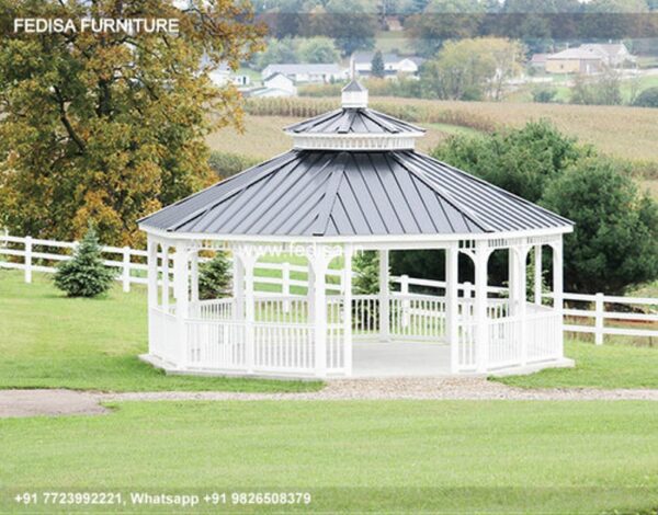 Gazebo Outdoor Gazebo Lawn And Party Gazebo Metal Dome Garden Gazebo