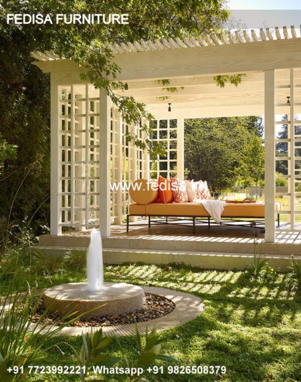 Gazebo Small Gazebo Gazebo 3.5 M Walled Wooden Gazebo