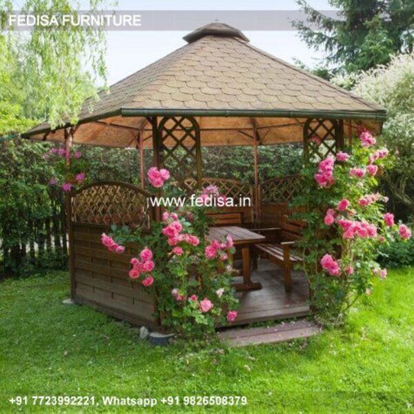 Gazebo Garden Gazebo 6x3 Wooden Gazebo Ecotouge Gazebo
