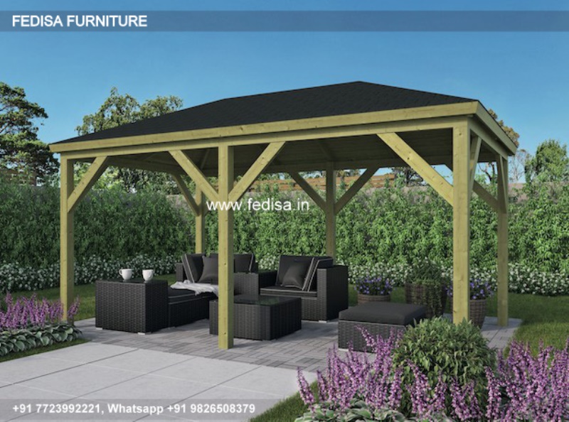 Gazebo Pergola Gazebo Curved Wooden Gazebo 3x2 Meter Gazebo