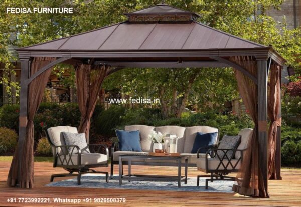 Gazebo Outdoor Gazebo Zest Pergola Gray 3 X 3 Gazebo