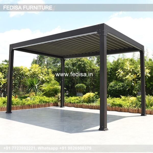 Gazebo Garden Gazebo 2m X 2m Gray Gazebo Gazebo With Shed Roof