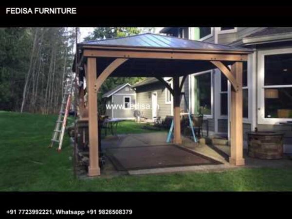 Gazebo Wooden Gazebo Flat Roof Gazebo Titan Gazebo