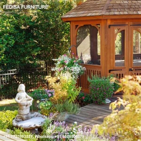Gazebo Wooden Gazebo Contemporary Gazebo Slatted Roof Gazebo