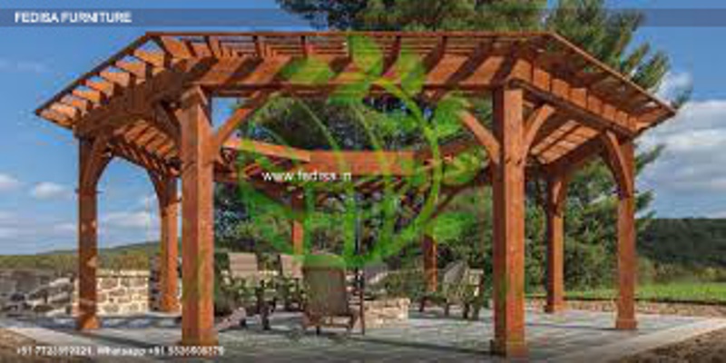 Gazebo Outdoor Gazebo Farwell Pergola Large Wooden Gazebo