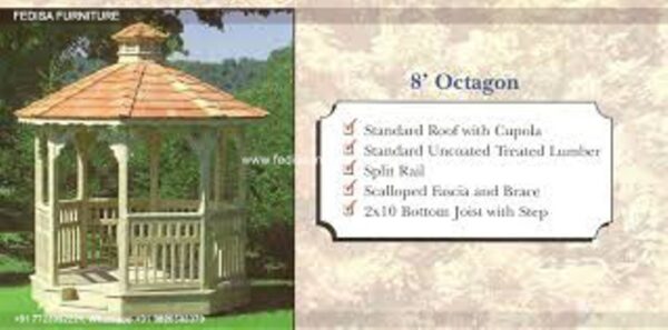 Gazebo Wooden Gazebo Oakmont Gazebo Gray Metal Pergola