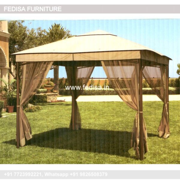Gazebo Wooden Gazebo Wooden Pergola For Hot Tub Waterproof Permanent Gazebo