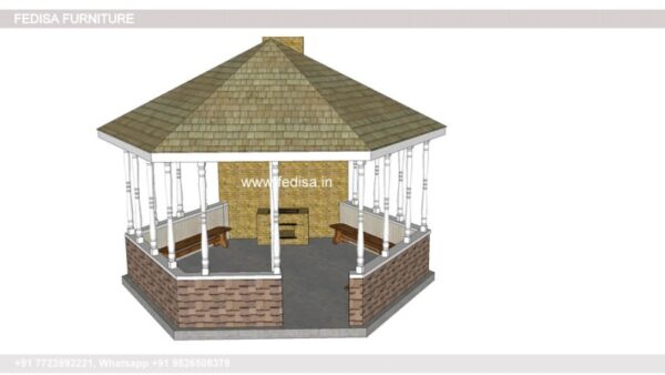 Gazebo Metal Gazebo 3mx4m Pergola Garden Nation Regency Gazebo