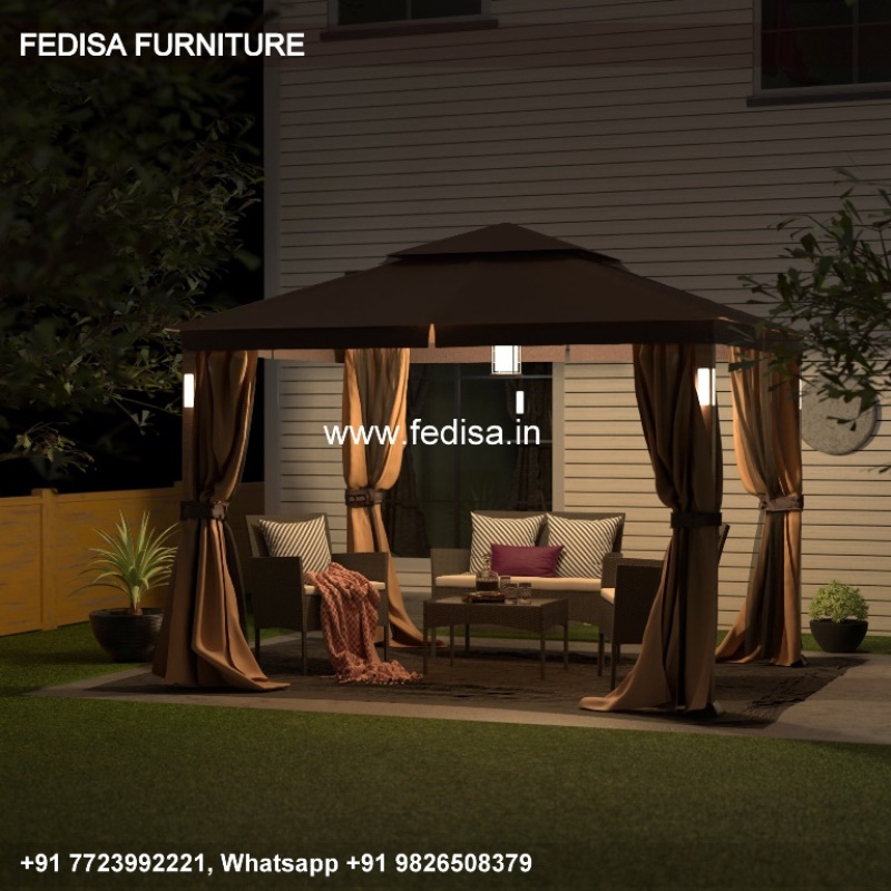 Gazebo Pergola Gazebo 2.5 Metre Pergola All Weather Patio Gazebo